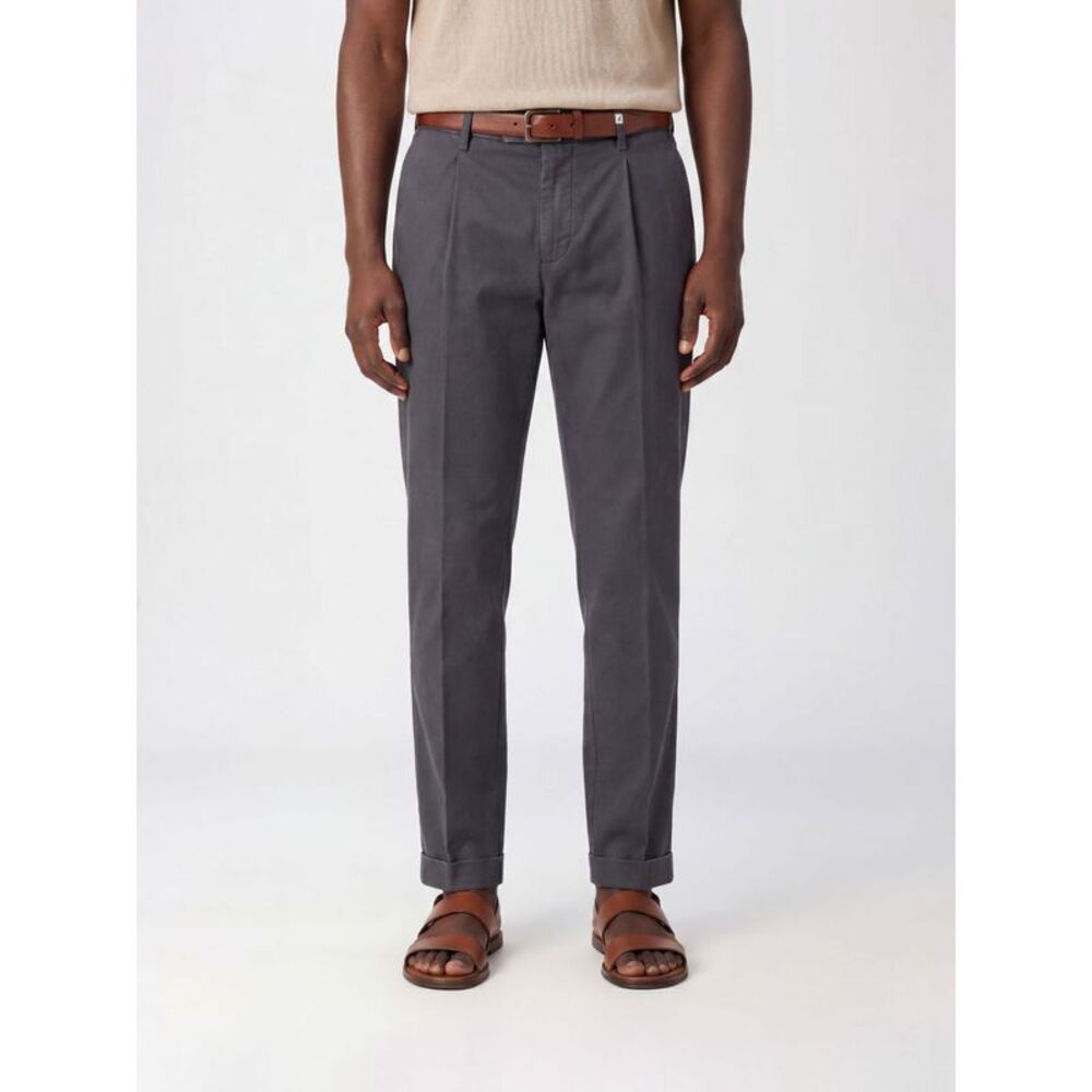 Myths Men Myths Slim Fit Wool Fresco Trousers
